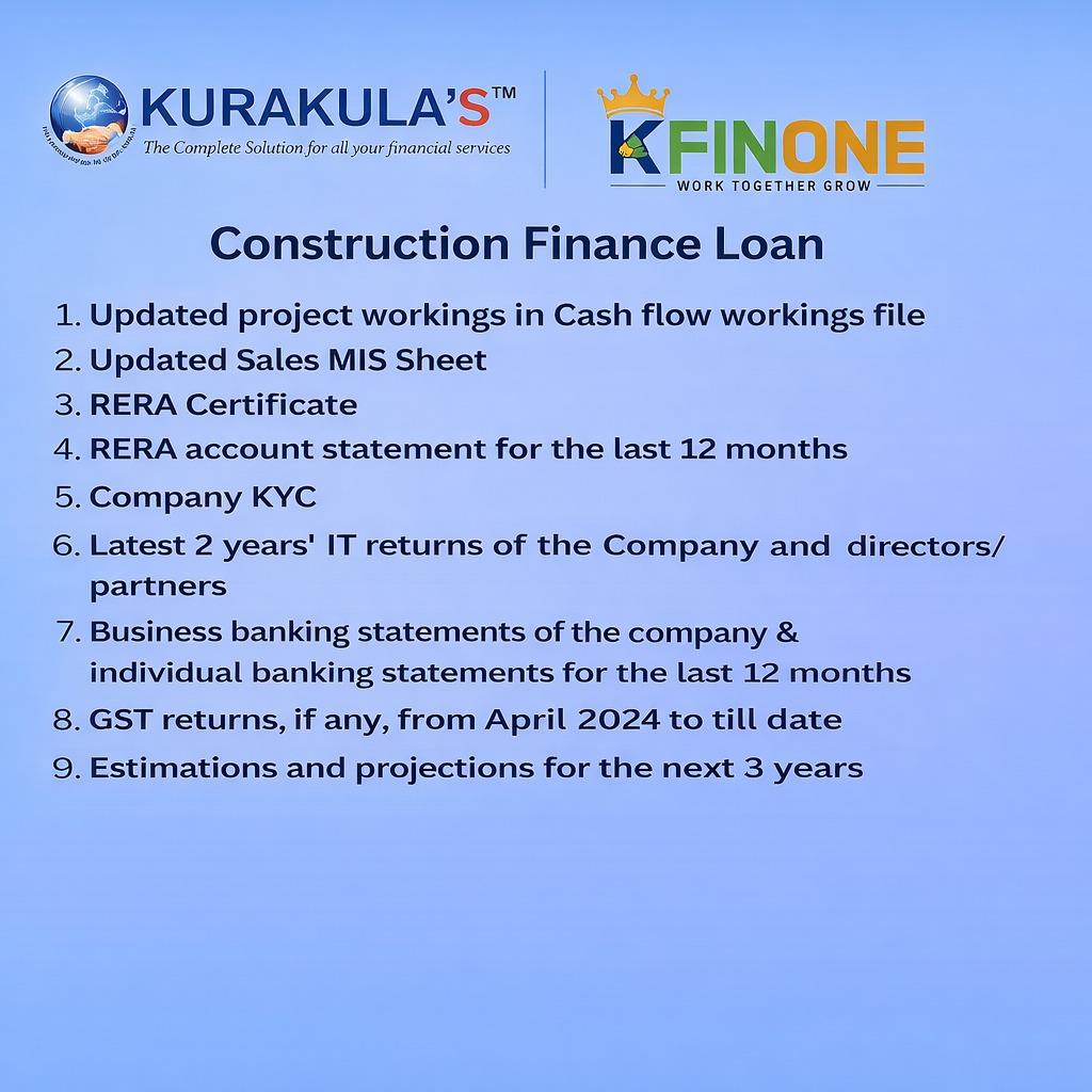 CONSTRUCTION FINANCE LOAN