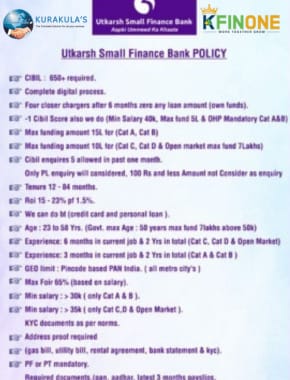 UTKARSH SMALL FINANCE BANK