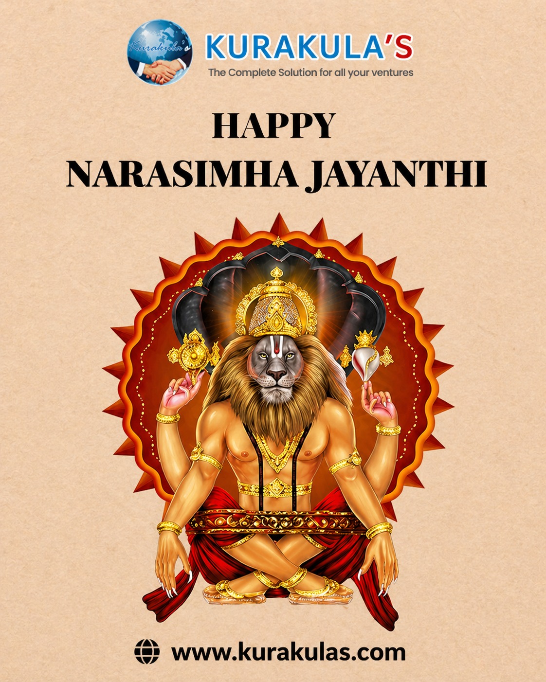 HAPPY NARASIMHA JAYANTHI