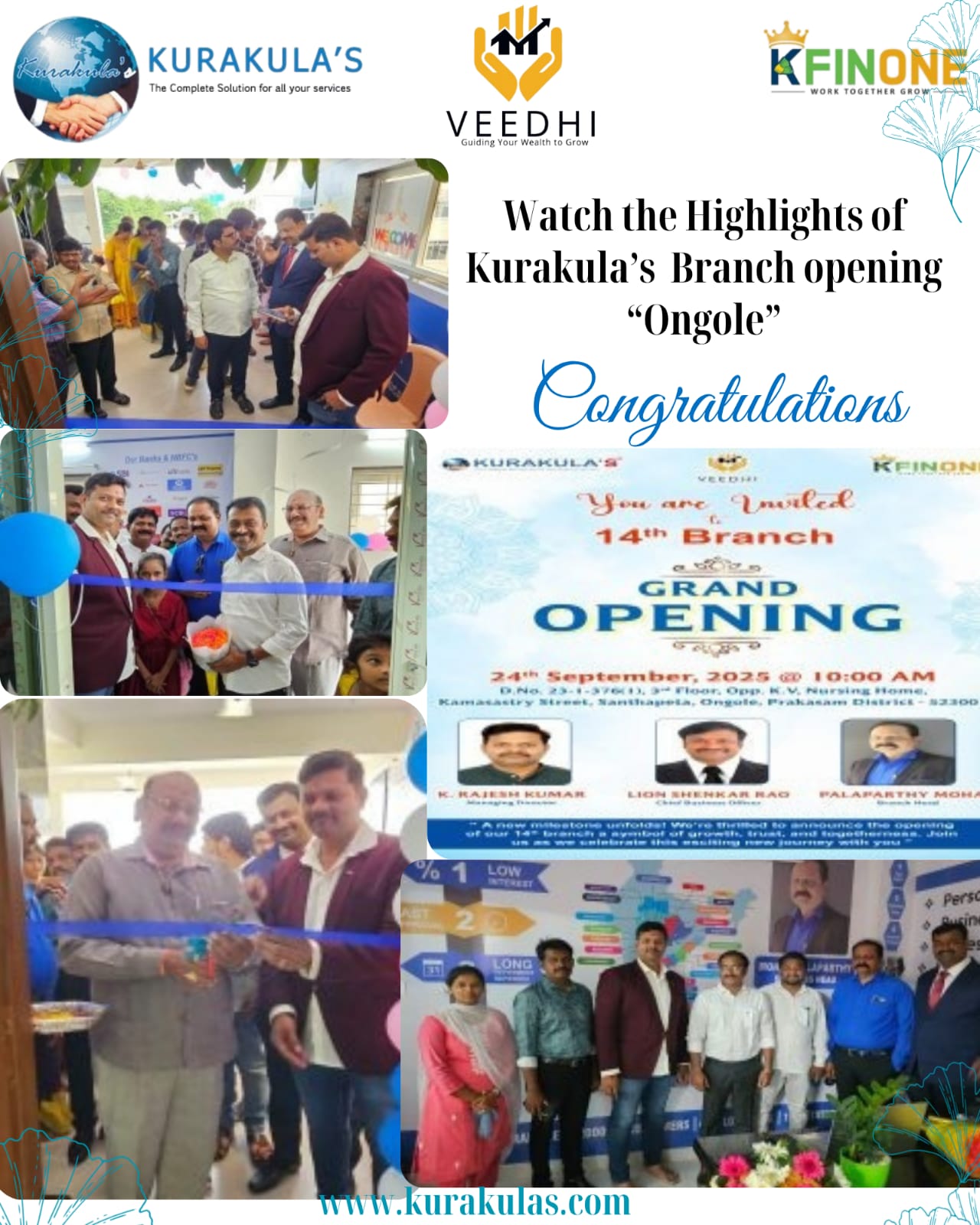 KURAKUALA'S 14th BRANCH GRAND OPENING @ ONGOLE