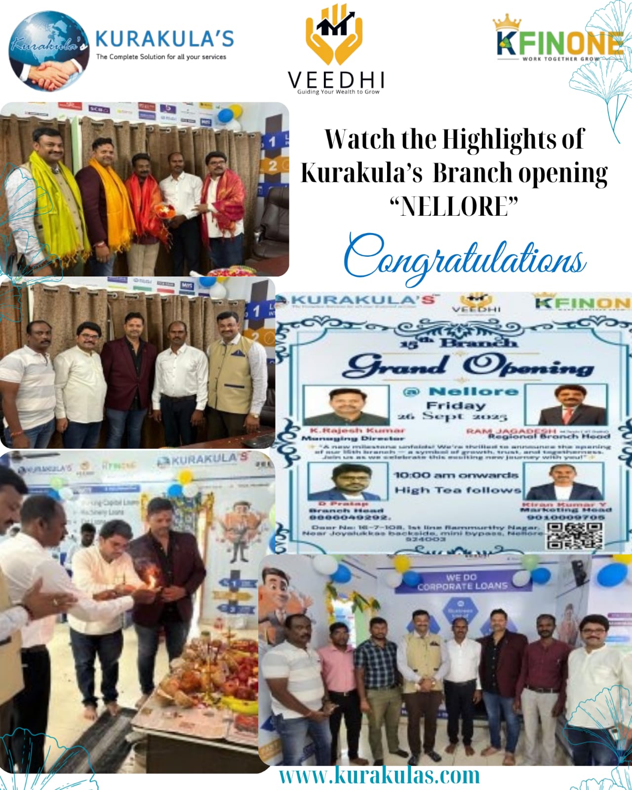 KURAKULA'S 15th BRANCH GRAND OPENING @NELLORE