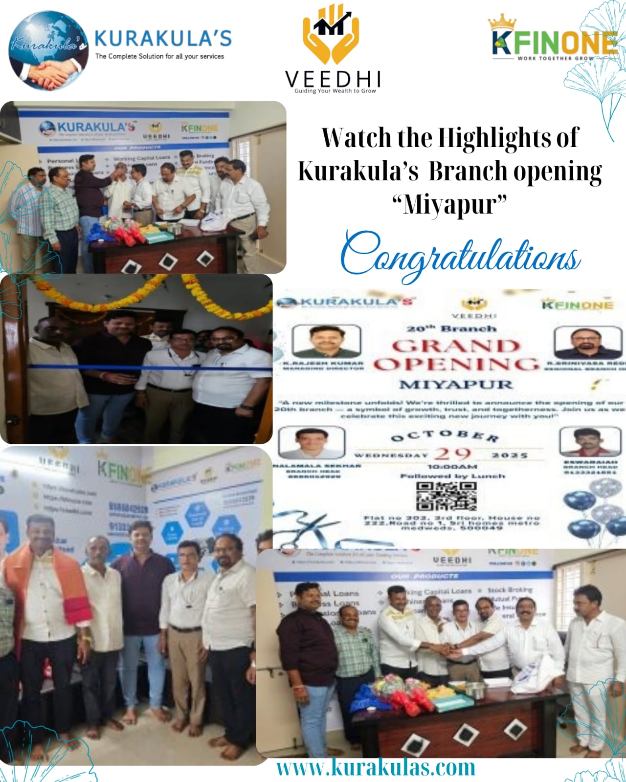 KURAKULA'S 20th BRANCH GRAND OPENING @MIYAPUR