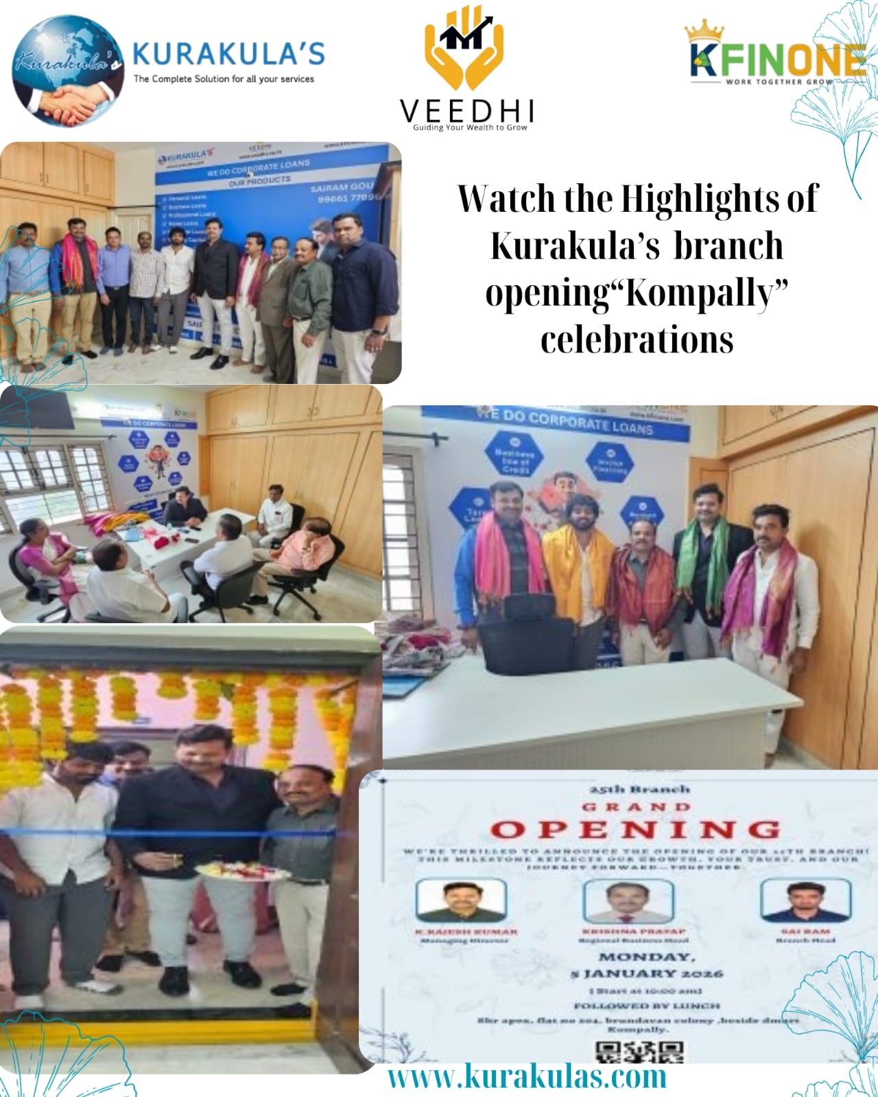 KURAKULA'S@ 25th BRANCH GRAND OPENING@ KOMPALLY