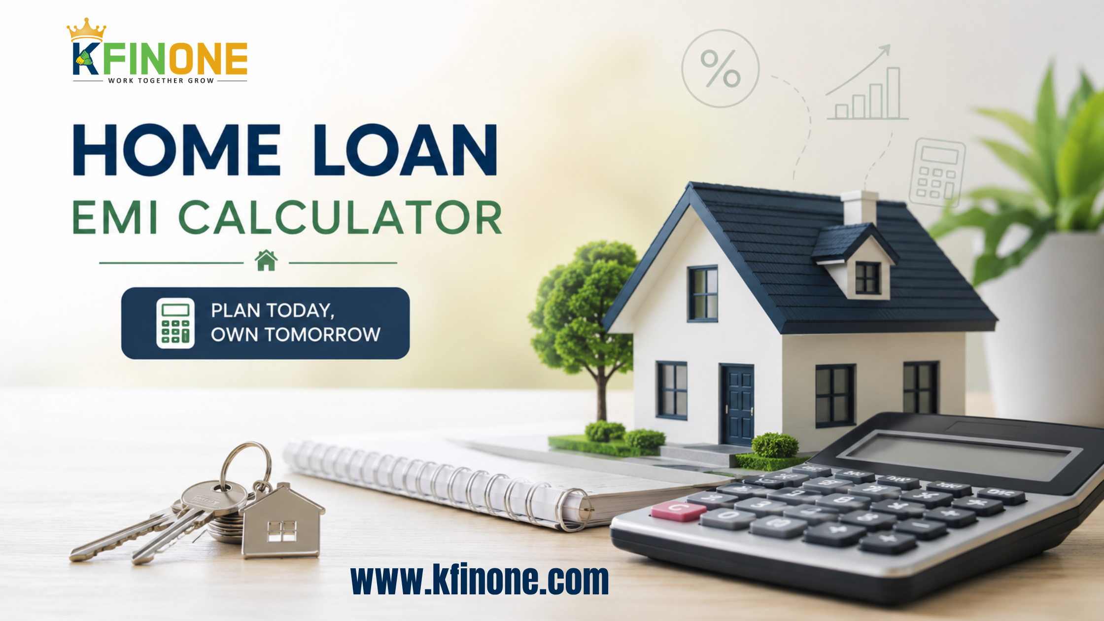 Home Loan EMI Calculator – Estimate Your Monthly Loan EMI Easily | KFINONE