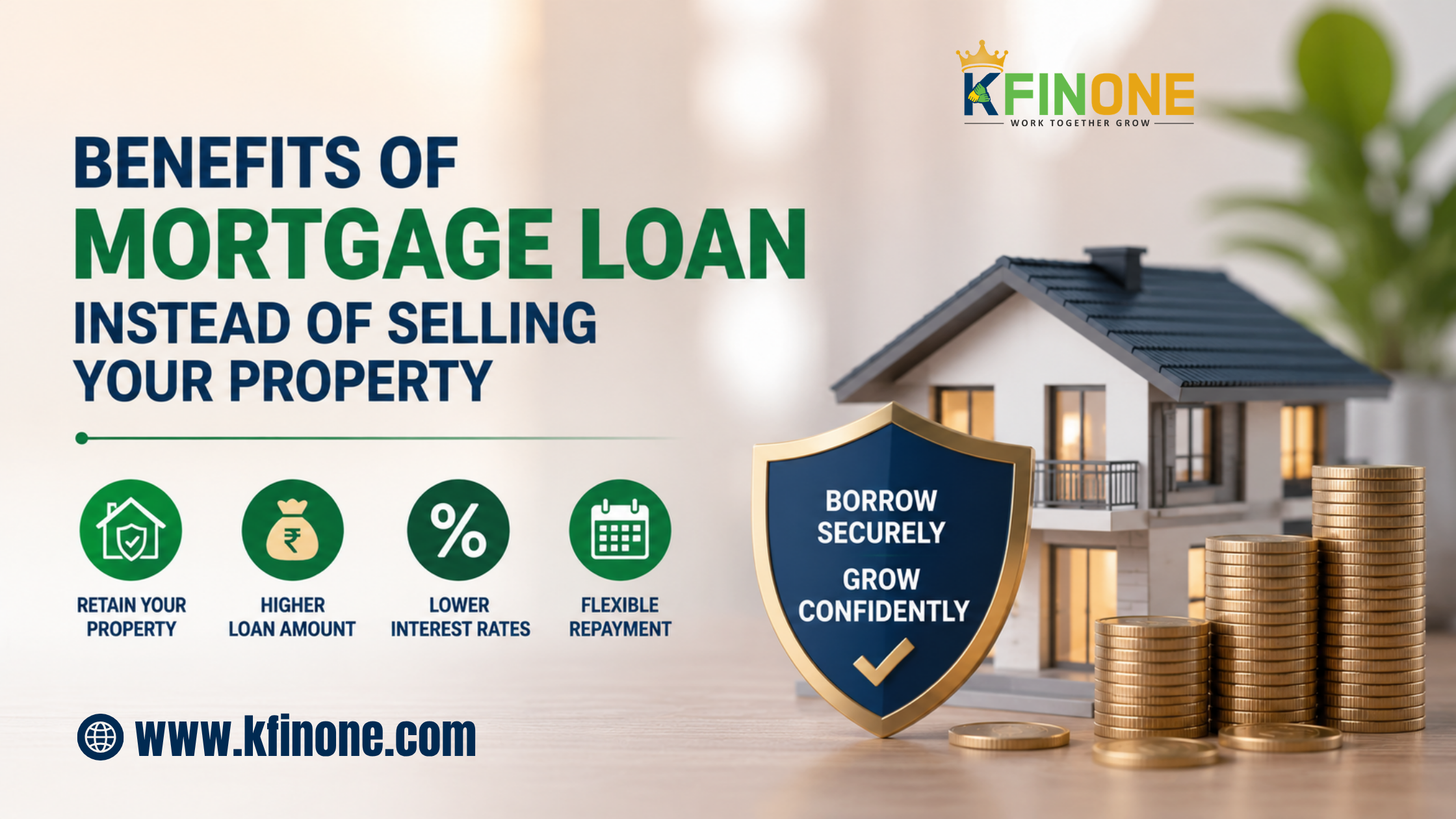 Benefits of Taking a Mortgage Loan Instead of Selling Your Property