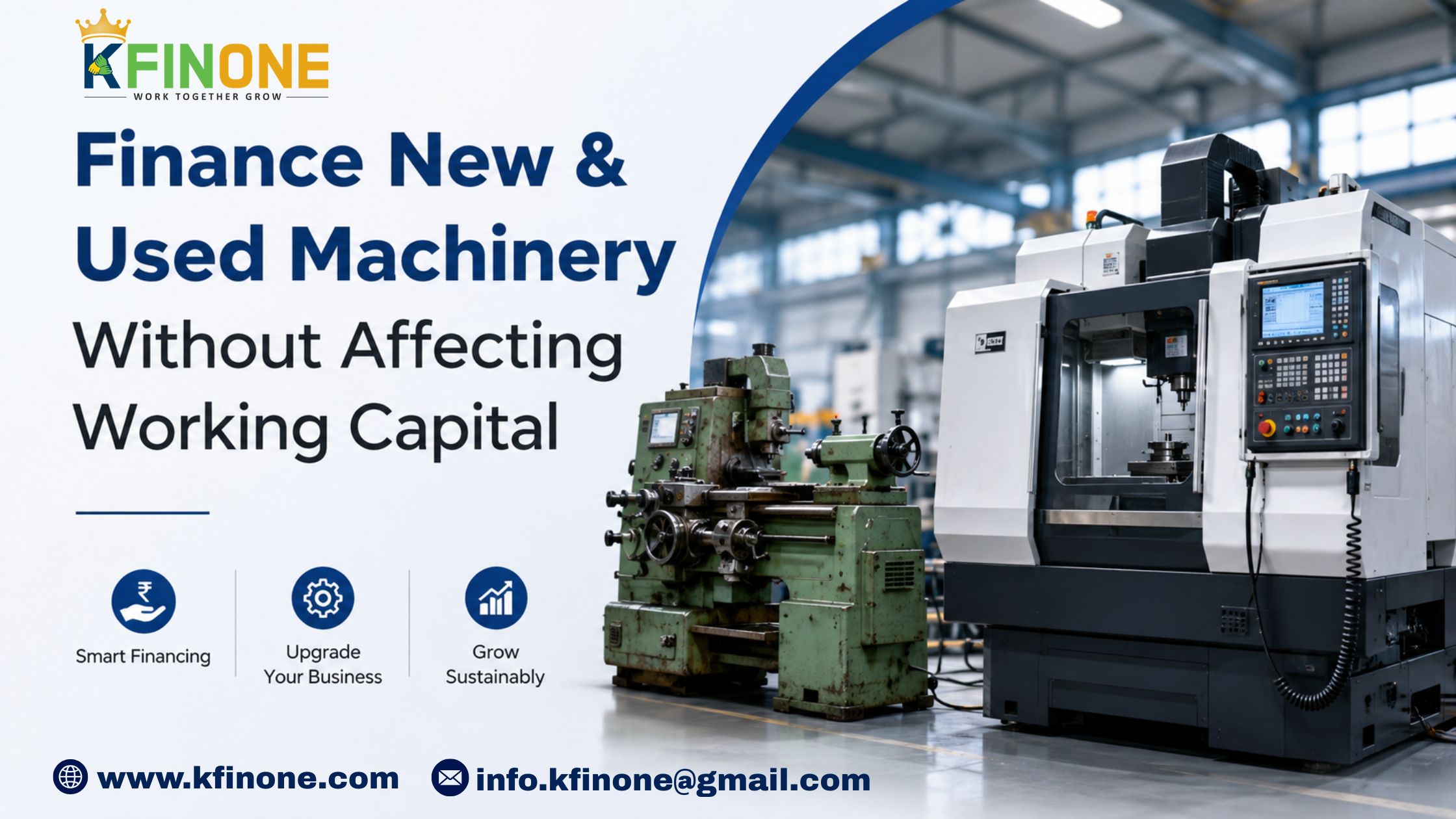 How to Finance New and Used Machinery Without Affecting Working Capital