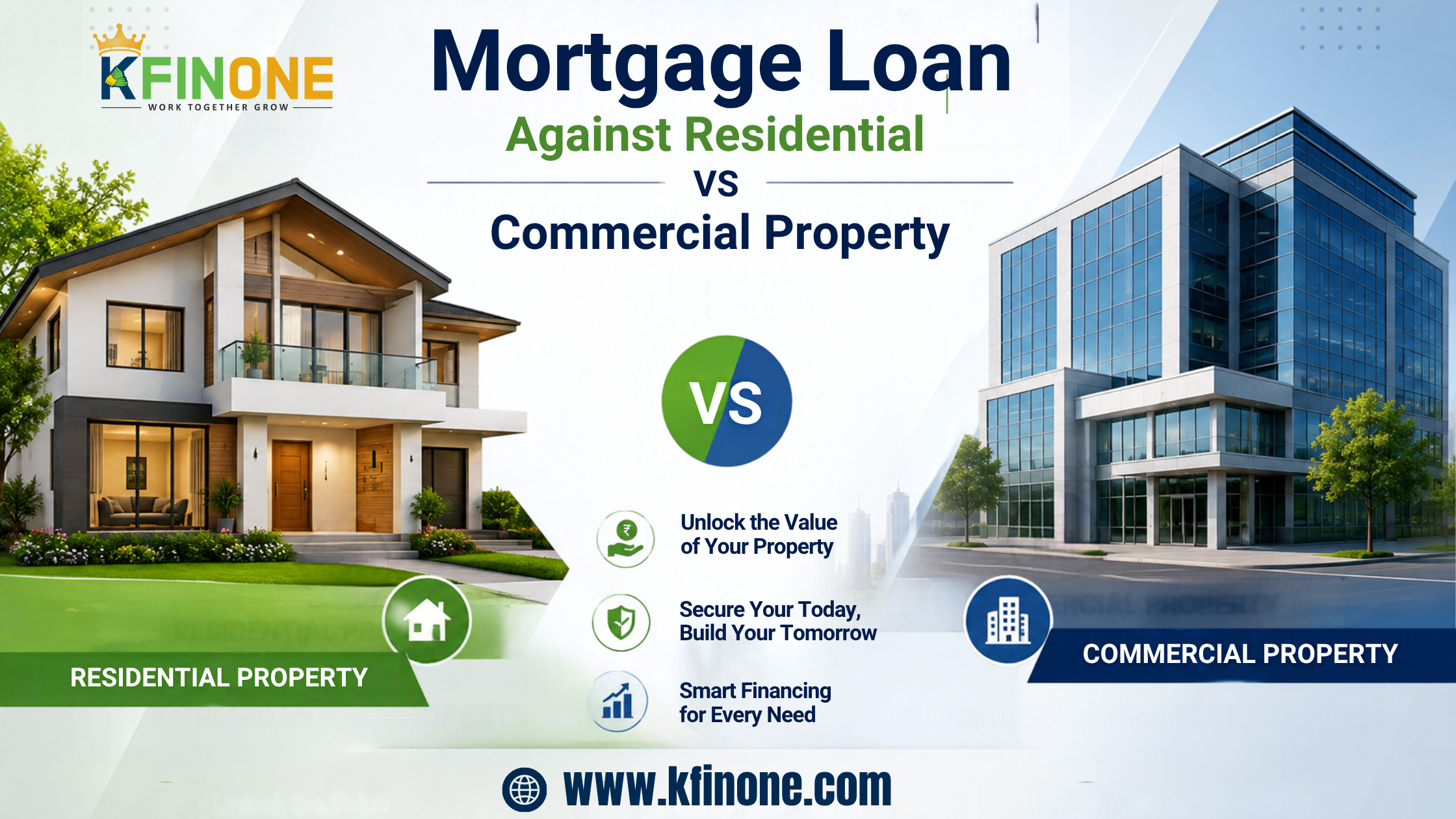 Mortgage Loan Against Residential vs Commercial Property