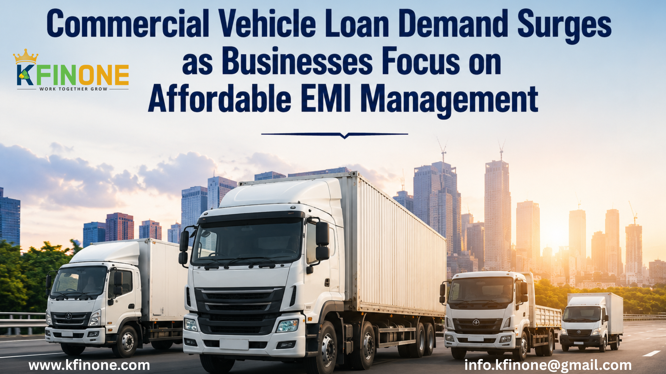 Commercial Vehicle Loan Demand Surges as Businesses Focus on Affordable EMI Management