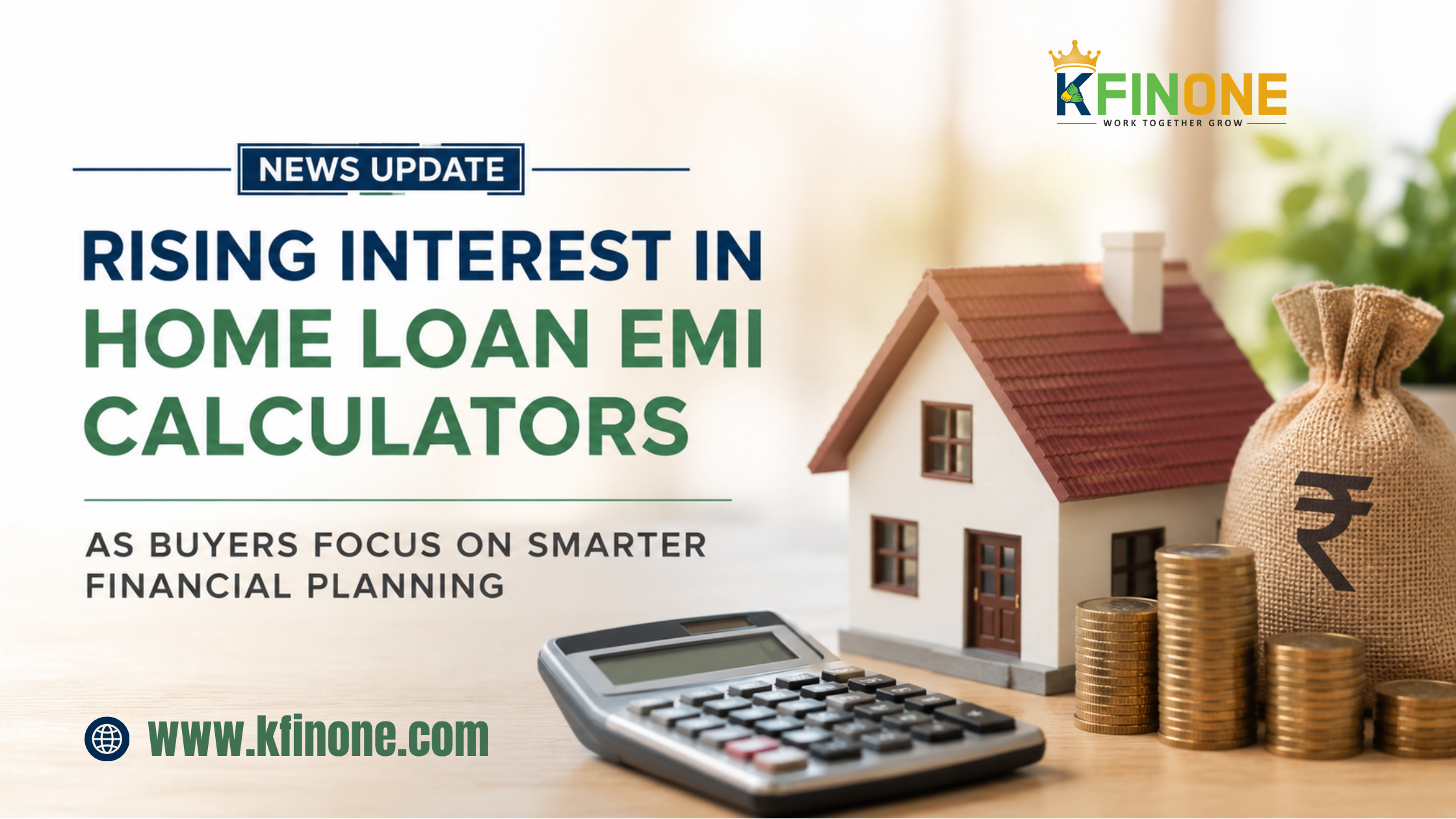 Home Loan EMI Calculator News – Smart EMI Planning for Homebuyers | KFINONE